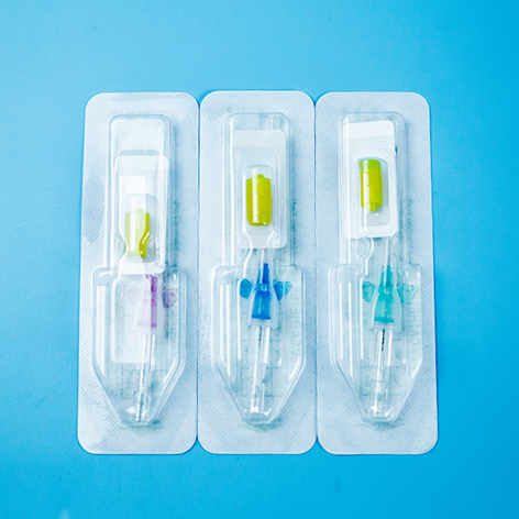 I.V CATHETER WITH HEPARIN CAP TYPE